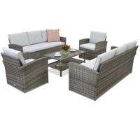 Meubles de jardin Monaco Coffee 8 Garden Point gris