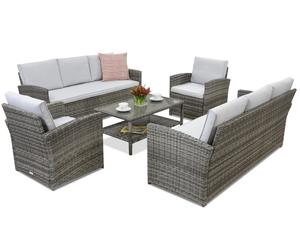 Meubles de jardin Monaco Coffee 8 Garden Point gris