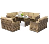 Meubles de jardin Monaco Comida 9 Garden Point marron