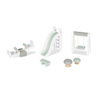 Meubles de jardin pour maison de poupée, 6 pièces