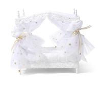 Meubles de Maison de poupée à l'échelle 1/12, décor modèle scène Petite Chambre, Blanc