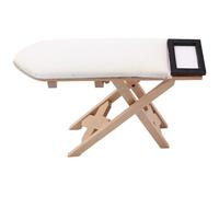 Meubles de Maison de poupée, Table à Repasser Pliable réaliste, Accessoires Miniatures pour Maison poupée, Accessoires buanderie pour Bricolage, Jardin féerique, Micro Paysage