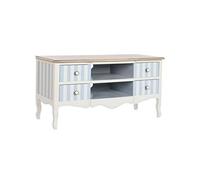 Meubles de télévision DKD Home Decor Blanc Bleu ciel (120 x 48 x 60 cm)
