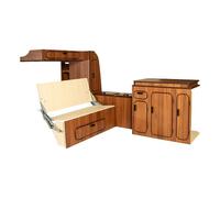 Meubles ENZO d'aménagement en stratifié formica pour VOLKSWAGEN Combi Bay Window T2B (08/1972-07/1979)