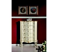 Meubles italiens style baroque blanc Armoire Commode Designer Meubles en bois Nouveau