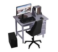 Meubles miniatures - Jouet informatique miniature - Accessoires fonctionnels comme accessoires photo pour - Idées de jeux par temps pluvieux, pour les salles de classe, les fêtes et la maison