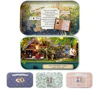 Meubles miniatures pour maison de poupée Box Theatre, kit de bricolage à l'échelle 1:24 pour enfants (notes de campagne)
