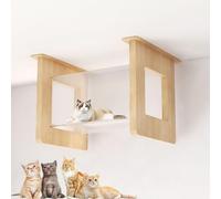 Meubles muraux Modernes for Chats, Mur d'escalade for, étagères murales for, Ensemble combiné Plafond et à Monter soi-même, Gain de Place(S13)