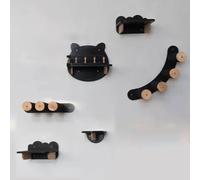 Meubles muraux pour chat avec échelle - Ensemble de 6 pièces pour chats d'intérieur, escaliers modernes pour jouer et se détendre