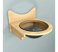 Meubles Muraux pour Chat, Parcours Grimpeur avec Perchoirs et Etagères DIY, pour Dormir et Jouer à l'escalade