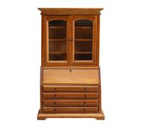 Meubles réalistes Armoire miniature pour échelle 1/12 Dollhouses Décoration et projet de modèle d'artisanat Scène de cuisine Présentoir Dollhouses Objet de collection