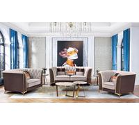 Meubles rembourrés exclusifs 32 places Canapé Garniture 2 pièces Designer Wohnlandschaft
