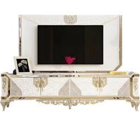 Meubles RTV Armoire de télévision Banc TV Console média Sideboard Commode Board 2pcs.