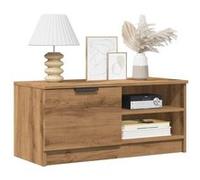 vidaXL Meubles TV 2 pcs chêne Artisanal 80x35x36,5cm Bois d'ingénierie, Banc TV, Meuble télé, Meuble multimédia, Buffet TV, Meuble HiFi