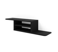 Meubles TV - AC-Déco - Meuble TV suspendu ""Dedal"" - Noir - L 90 cm