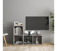 Meubles TV Armoires Salon Rangement 2 pcs Chêne Sonoma Bois d'Ingénierie vidaXL