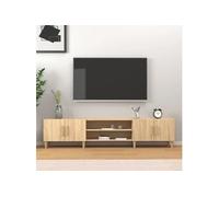 Vidaxl Meubles Tv Chêne Sonoma 180x31,5x40 Cm Bois D'ingénierie Multicolore