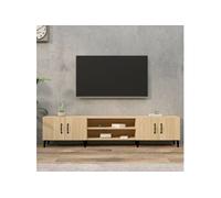 Meubles TV chêne sonoma 180x31,5x40 cm bois d ingénierie
