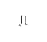 Erard Paire de pieds TV Fit-Up XXL pour TV 40-85" Noir et Argent