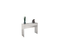 Meublorama Console d'entrée Arena avec tiroir Coloris Blanc Brillant - Dimensions 109 x 81 x 34 cm