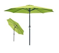 Meublorama Parasol inclinable rond vert pomme diamètre 300cm