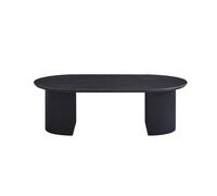 Meublorama Table Basse VAGOS - Coloris Brun foncé - Table Basse rectangulaire 120x70 cm - MDF - Design Contemporain