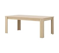 Meublorama Table de Salle à Manger Copa - 190x76x100 cm - Chêne élégant - Design scandinave