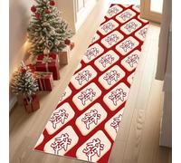 Meugesoi Style Chinois Tapis de Couloir Extra Long, Mahjong Tapis de Passage Antidérapant Lavable, Carpet pour Couloir, Entrée, Buanderie, Chambre à Coucher, 90x300 cm