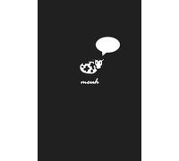 Meuh: Carnet de notes / journal simple et mignon thème vache