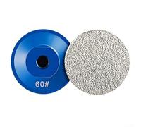 Meule 50 mm pour finition marbre et pierre avec filetage M10 pour une installation pratique (grain 60)