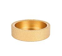 Meule à bord arrondi, Meule diamantée brasée à sec sous vide, 75 mm, arbre 20 mm, profils multiples(Parallel wheel 20mm)
