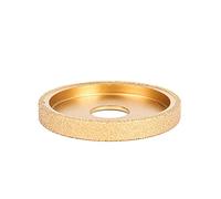 Meule à bord arrondi, Meule diamantée brasée à sec sous vide, 75 mm, arbre 20 mm, profils multiples(Parallel wheel 10mm)