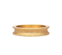 Meule à bord arrondi, Meule diamantée brasée à sec sous vide, 75 mm, arbre 20 mm, profils multiples(Round wheel 10mm)