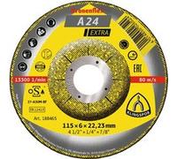 Meule à ébarber KRONENFLEX A 24 Extra 115 x 6 x 22,23mm - KLINGSPOR - 188465 G