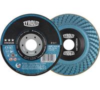 TYROLIT RONDELLER DxH 125x22,23 2en1 pour acier et inox, forme : 29RON (Rondeller®), Art. 57005 x25 morceau