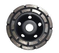 Meule à meuler double rangée diamant pour béton et peinture, époxy, masque, retrait de revêtement, Go-53-blade-5, 5"-125mm