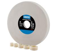 Meule À Meuler En Aluminium Oxide Draper 200 X 25Mm 80G Blanche 04142