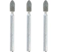 Dremel meule à rectifier en forme d'obus en carbure de silicium - 3,2 mm - lot de 3