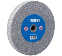 Meule abrasive à grain de corindon 46 pour meuleuse 200x25x32 mm Fervi mg13/46