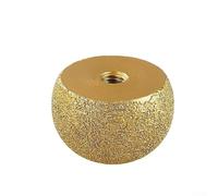 Meule abrasive diamant en forme de champignon conçue pour une dissipation de la chaleur à haute efficacité lors d'une utilisation prolongée sur des surfaces en pierre et en céramique (40 mm)