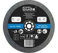 Meule abrasive G36 pour touret G55223 - G55271 - G55235 - 150x20 mm Güde G55534