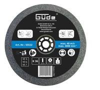 GÜDE Meule abrasive pour touret G55272 et G55237 - 200 x 25 mm - grain 36 55532