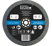 Meule abrasive pour touret G55272 et G55237 - 200 x 25 mm - grain 80 Güde G55513