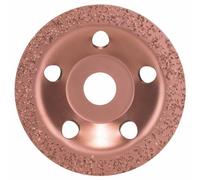 Meule assiette au carbure 115 x 22,23 mm moyen, surface plate 1pc