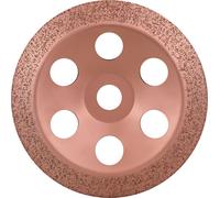 Meule assiette carbure 180 mm grain fin pour grandes meuleuses angulaires avec écrou de serrage BOSCH 2608600365