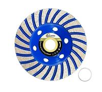 Meule Assiette Diamantée 100mm Turbos Rangée Diamant à Meuler Béton pour Polir et Nettoyer Granit Marbre Maçonnerie Pierre Artificielle Béton Meuleuse D'angle SANLEETEK