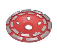 Meule Assiette Diamantée 180mm Meuleuse Béton Disque De Meulage Carbure vidaXL