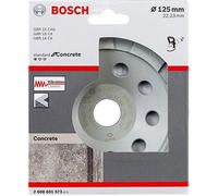 Meule assiette diamantée - Bosch - 2608601573 - Ø 125 mm - 22,23 mm - 5 mm
