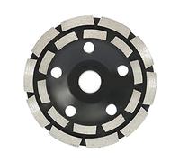 Meule Boisseau Diamantée 180/125/115mm Disque de meulage diamant Abrasives Béton Tool Roue Métal Meules Tasse Lame(125mm Double Row)