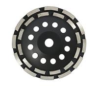 Meule Boisseau Diamantée 180/125/115mm Disque de meulage diamant Abrasives Béton Tool Roue Métal Meules Tasse Lame(180mm Double Row)